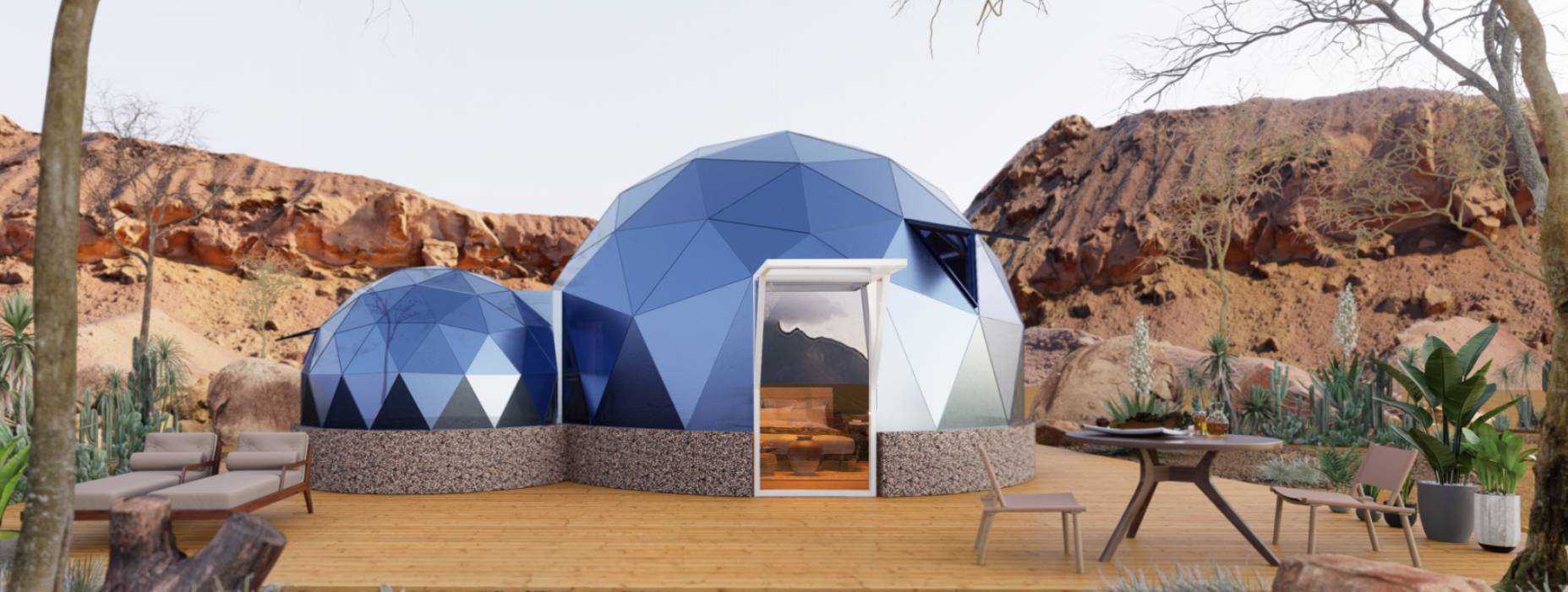 兰西县球形智能光伏玻璃星空房